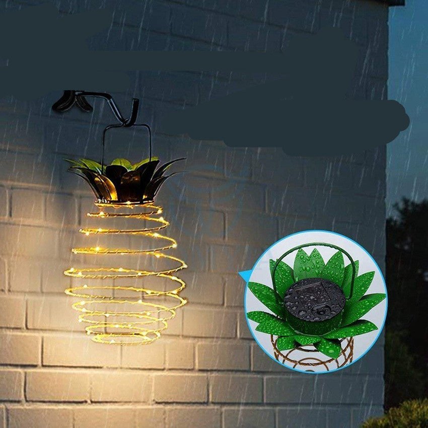 Pineapple LED Solar Garden Lawn Lights