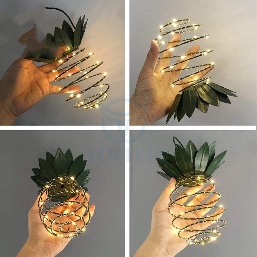 Pineapple LED Solar Garden Lawn Lights