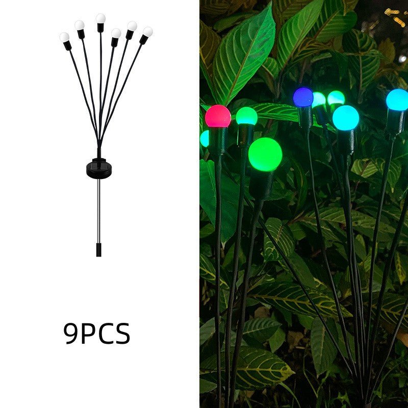 Flickering Firefly LED Solar Garden Glow Light