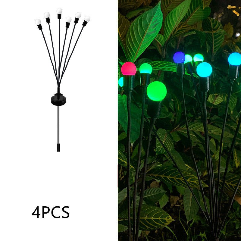 Flickering Firefly LED Solar Garden Glow Light