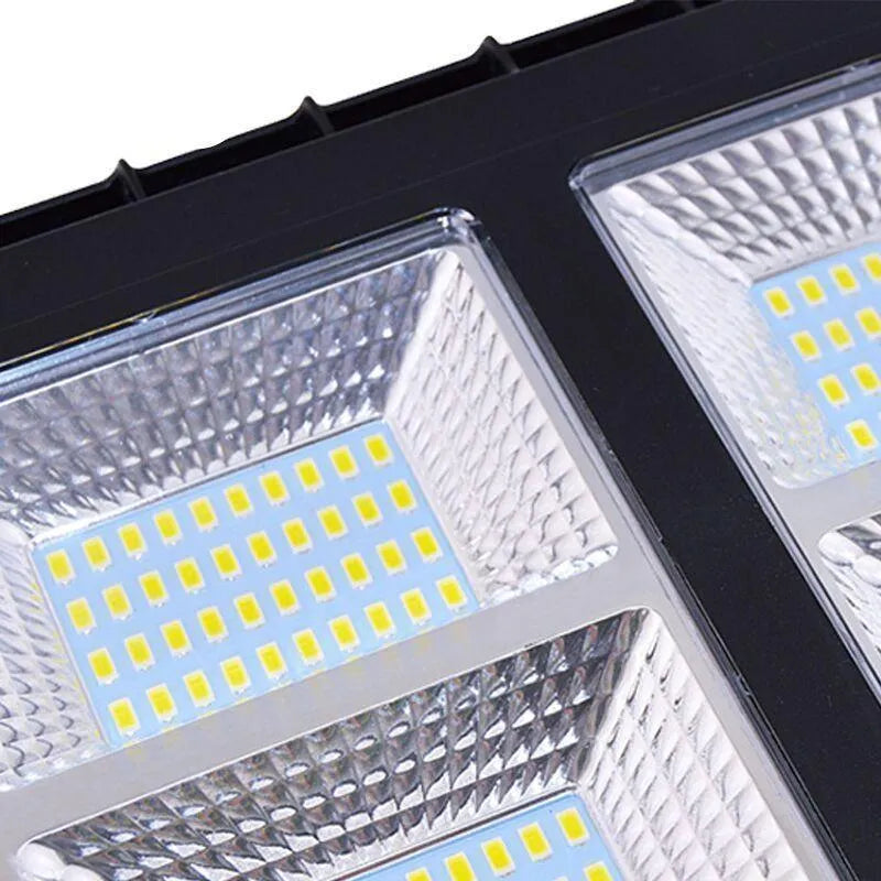 Outdoor All In One Integrated 80W LED Solar Street Wall Path Light for Home & Garden- 8000 Lumens