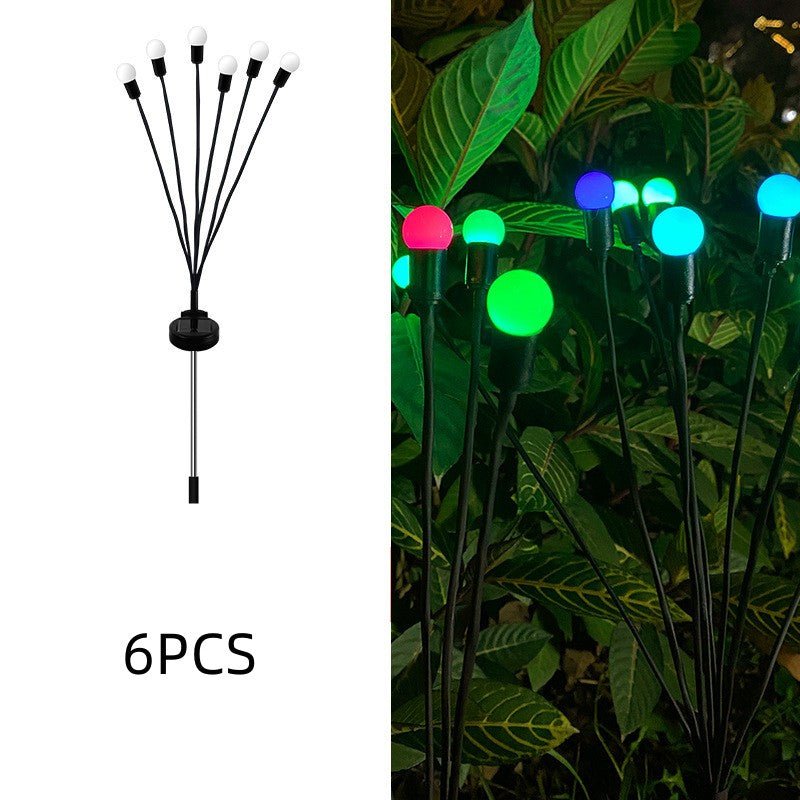 Flickering Firefly LED Solar Garden Glow Light