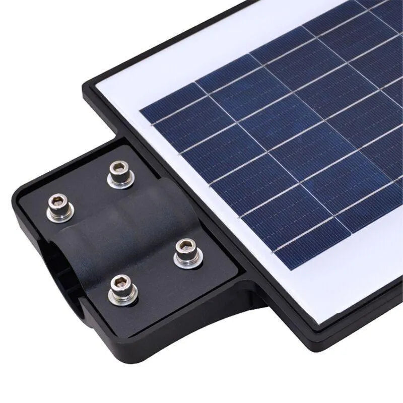 Outdoor All In One Integrated 80W LED Solar Street Wall Path Light for Home & Garden- 8000 Lumens