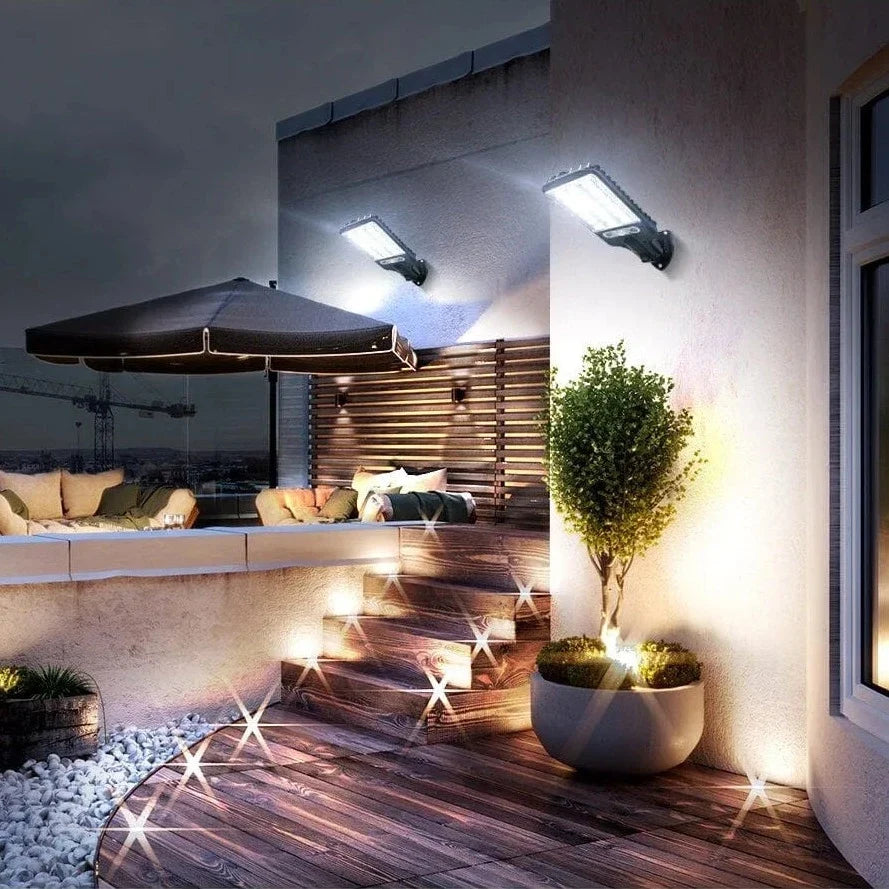 40W Outdoor Solar Street Wall Light