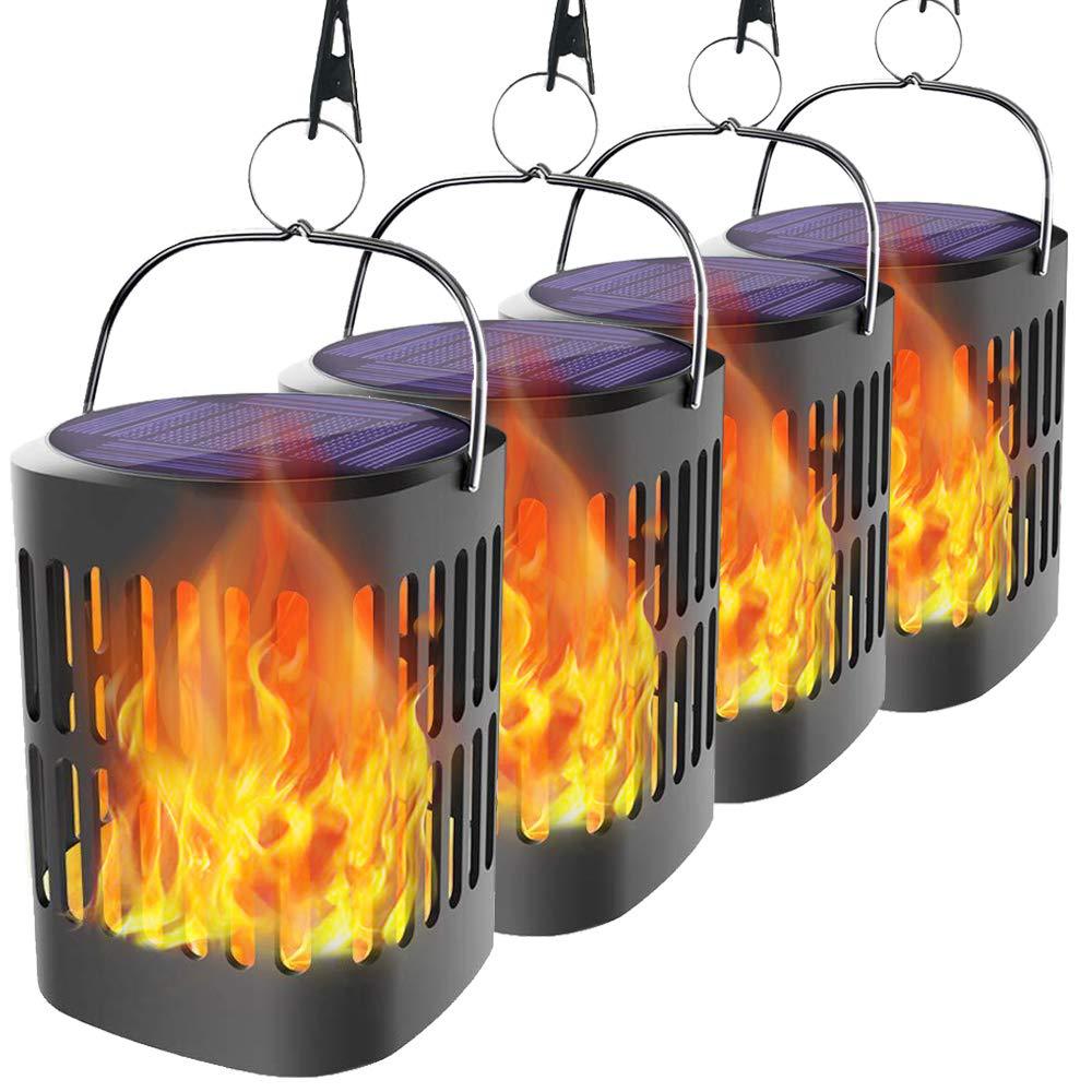 Solar LED Flame Lantern Light