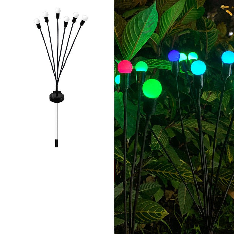 Flickering Firefly LED Solar Garden Glow Light