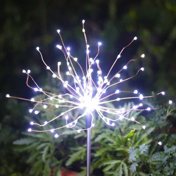 Solar Outdoor Waterproof Yard Fireworks Light