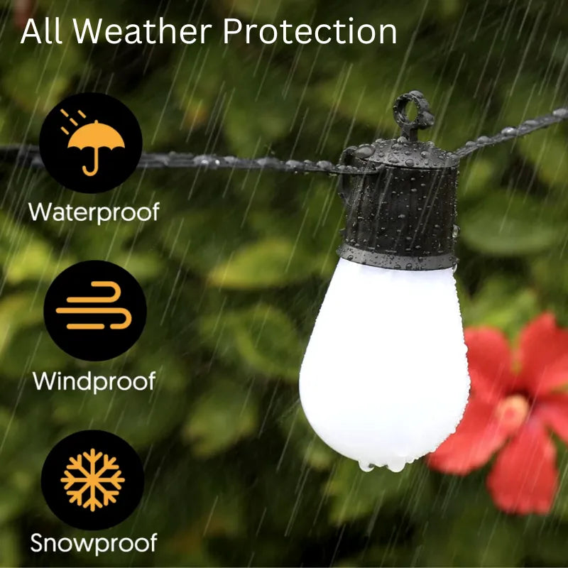 ‎5W RGB Weatherproof LED Solar String Lights