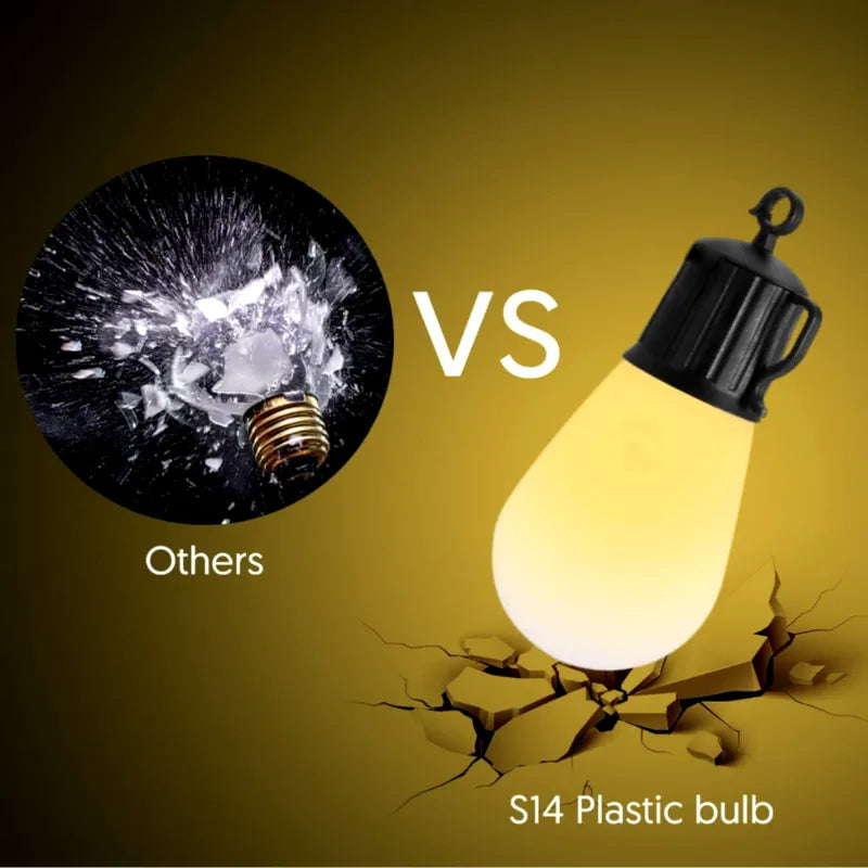‎5W RGB Weatherproof LED Solar String Lights