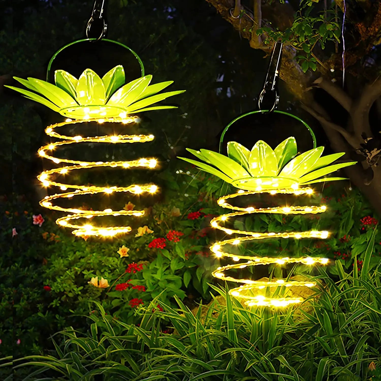 Pineapple LED Solar Garden Lawn Lights