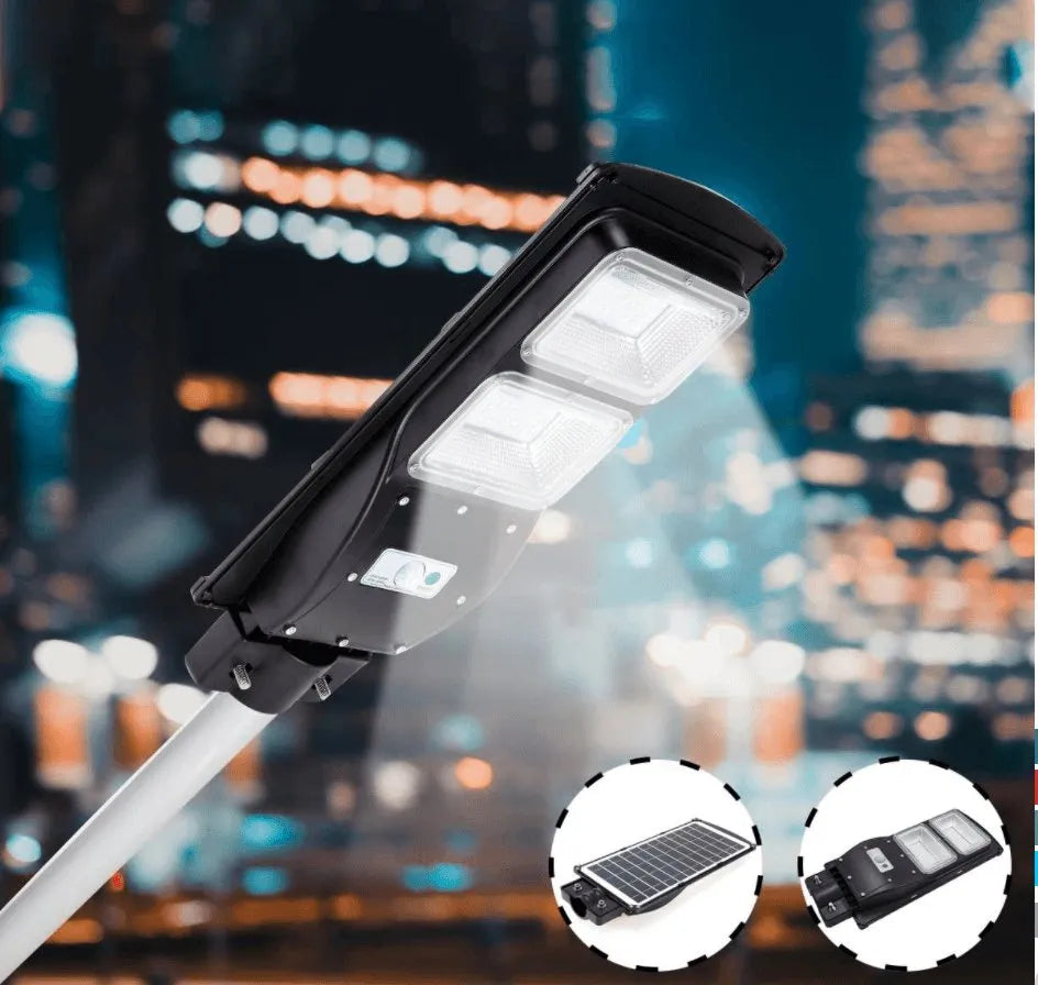 60W Solar Street Light 6000 Lumens Super Bright Weather Proof Flood Light