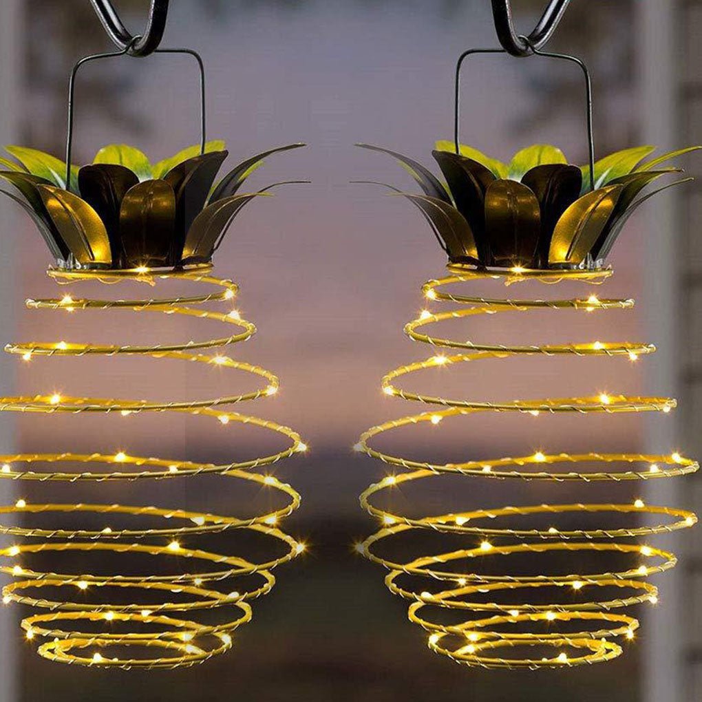 Pineapple LED Solar Garden Lawn Lights