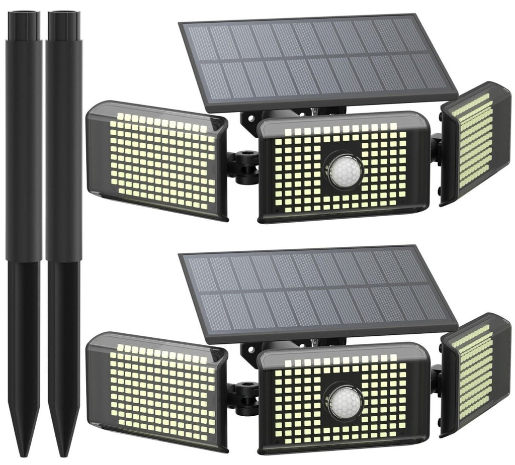 SolarGuard Wide LED Motion Landscape Light
