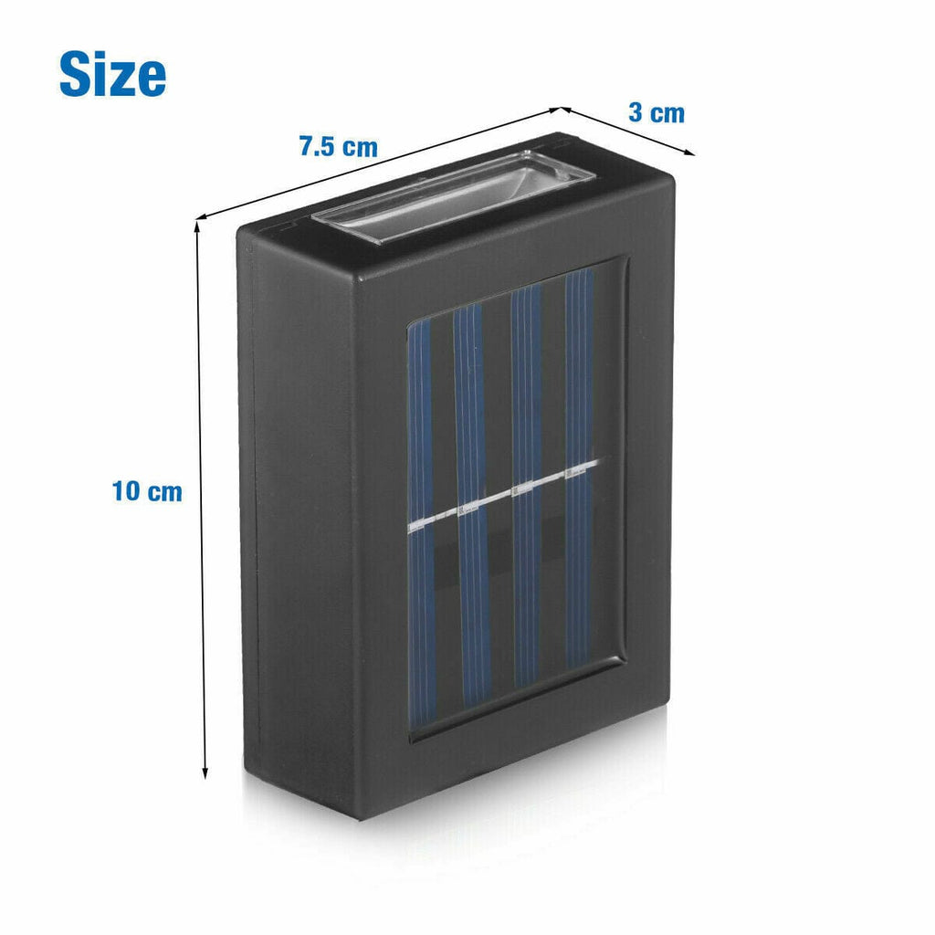 Solar Powered Outdoor Patio Wall Light