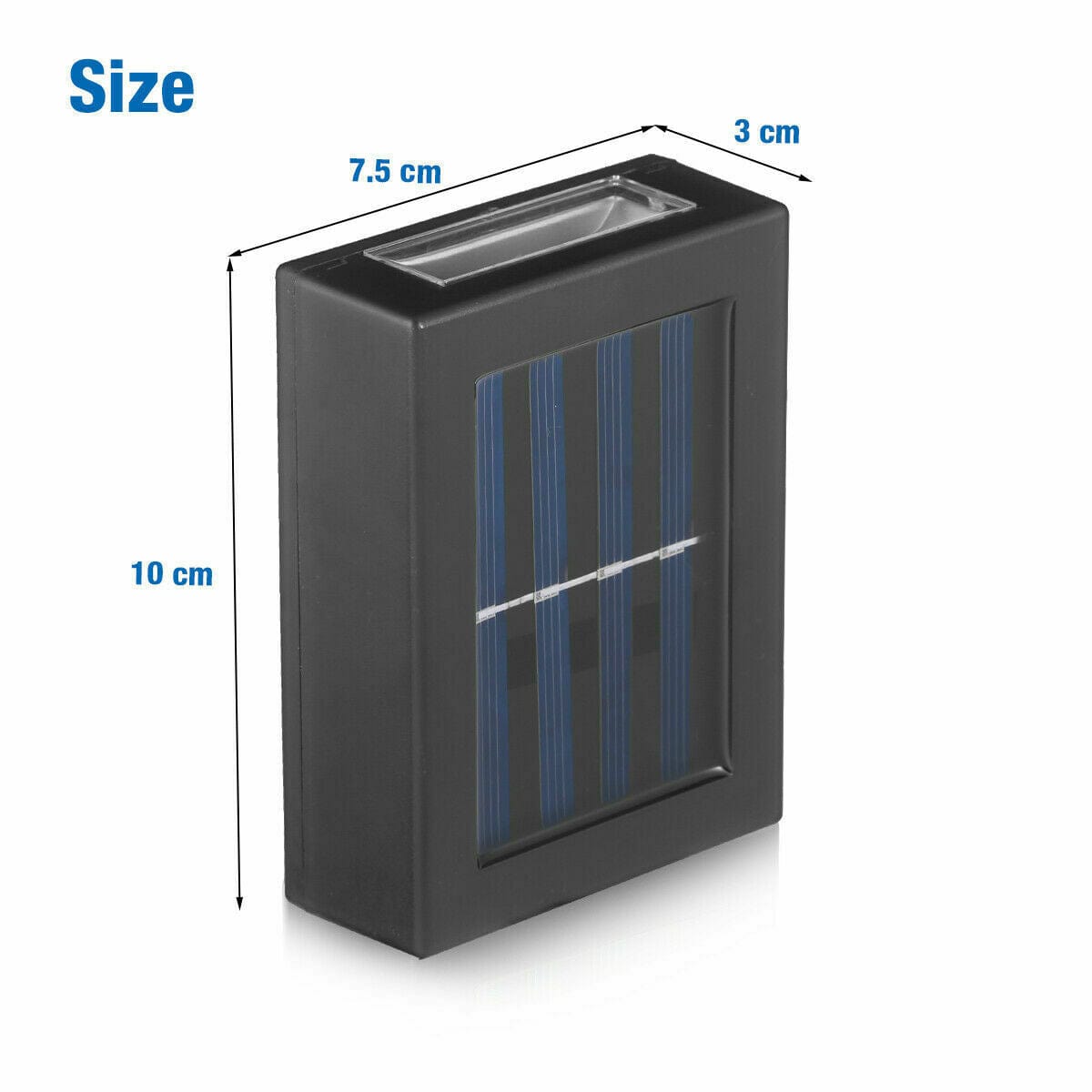 Solar Powered Outdoor Patio Wall Light