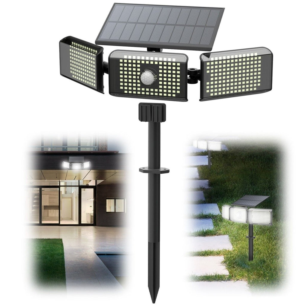 SolarGuard Wide LED Motion Landscape Light