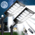 2000W LED Super Bright Outdoor Remote Control Solar Street Light