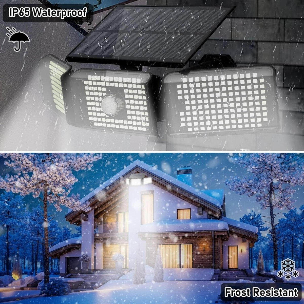 SolarGuard Wide LED Motion Landscape Light