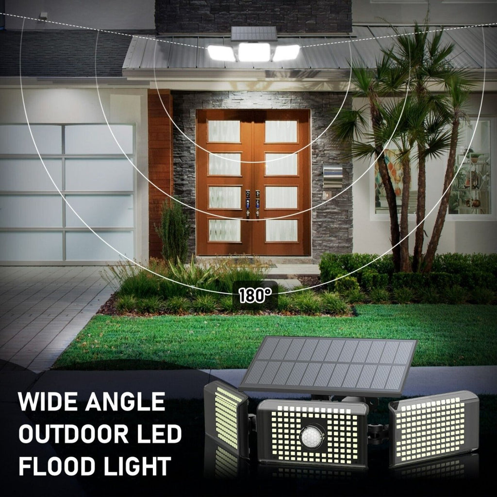 SolarGuard Wide LED Motion Landscape Light