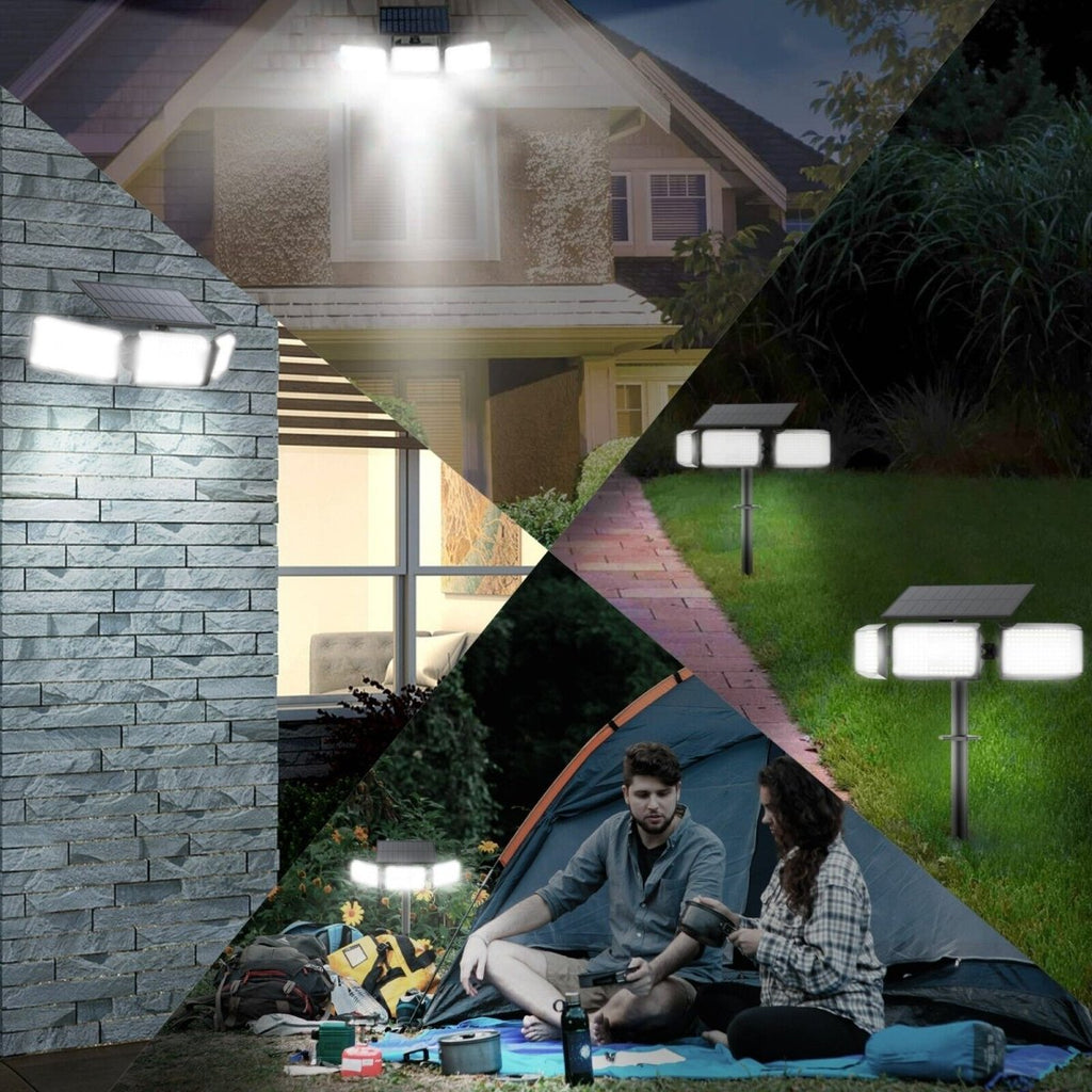 SolarGuard Wide LED Motion Landscape Light
