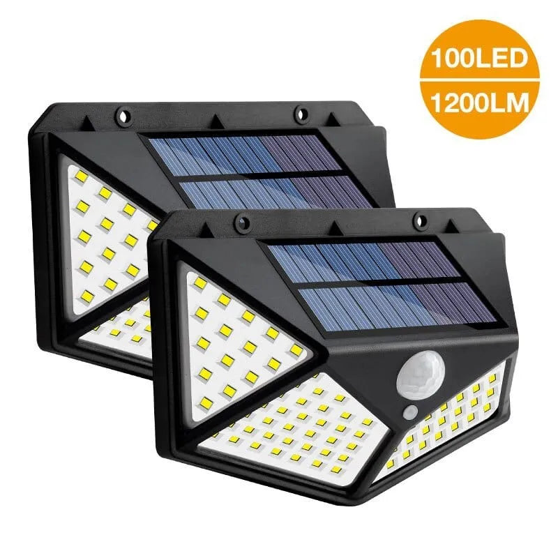 Solar Powered Waterproof LED Motion Sensor Lights