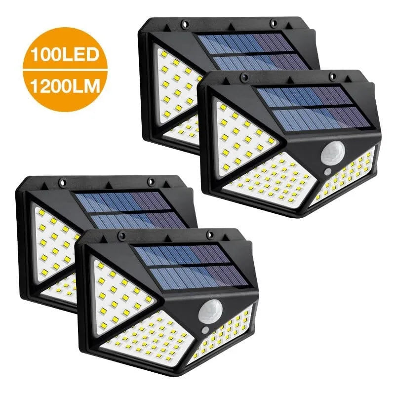 Solar Powered Waterproof LED Motion Sensor Lights